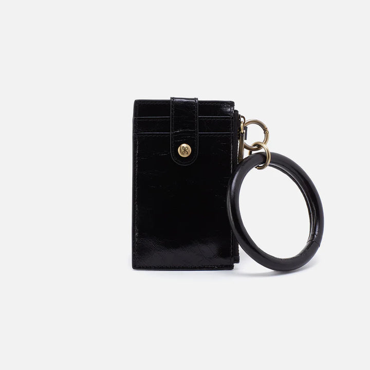 Hobo Ring Credit Card Wristlet in Black