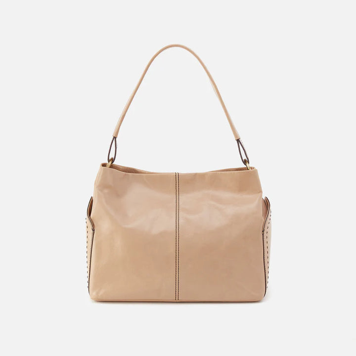 Hobo Seneca Shoulder Bag in Sand