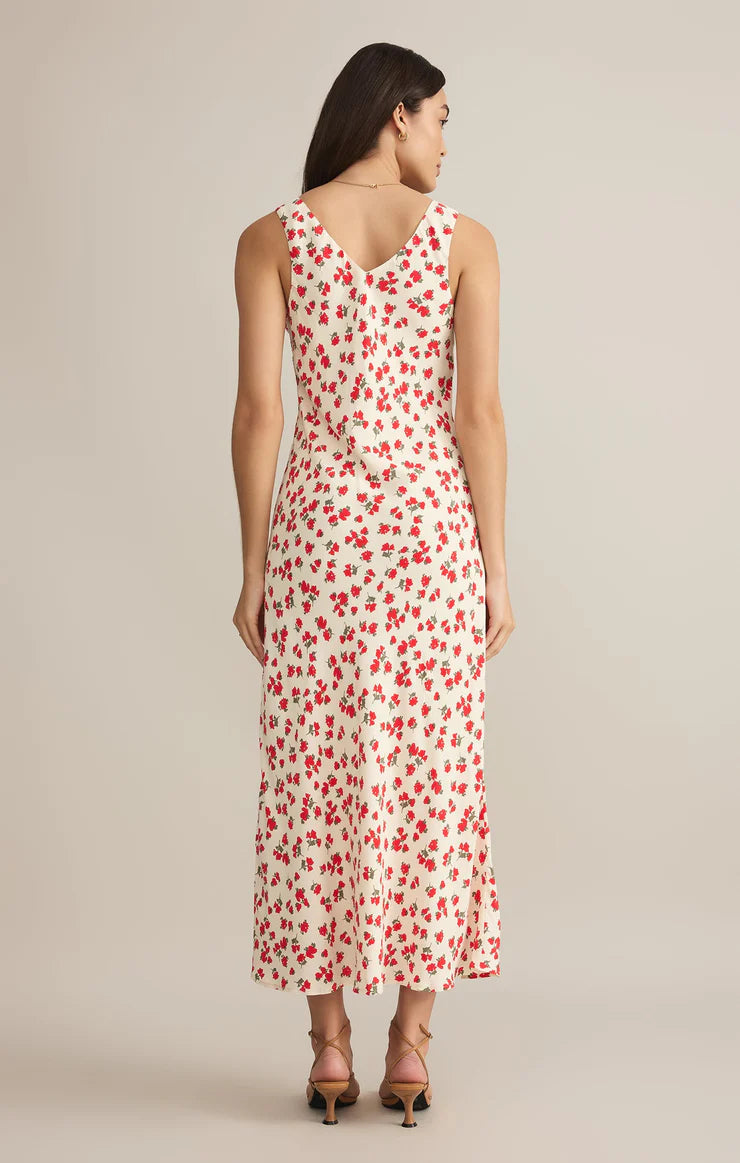 Z Supply Hana La Rosa Ditsy Maxi Dress in Sea Salt