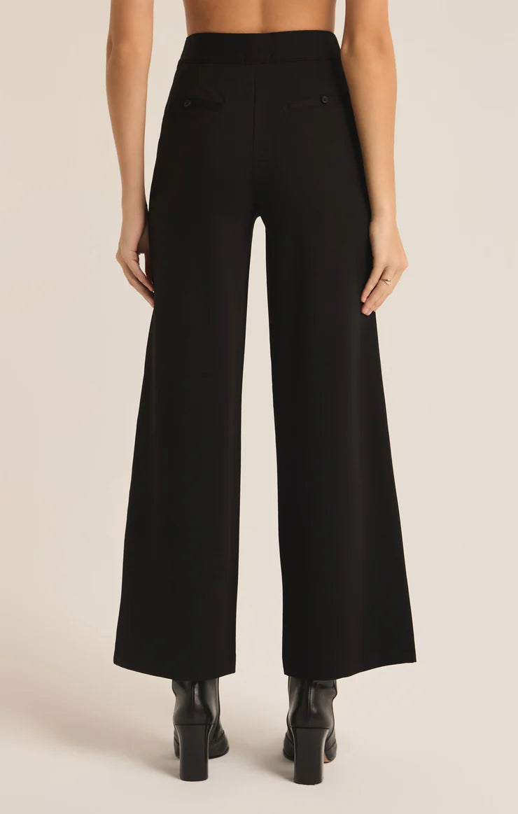 Z Supply Do It All Trouser Pant in Black