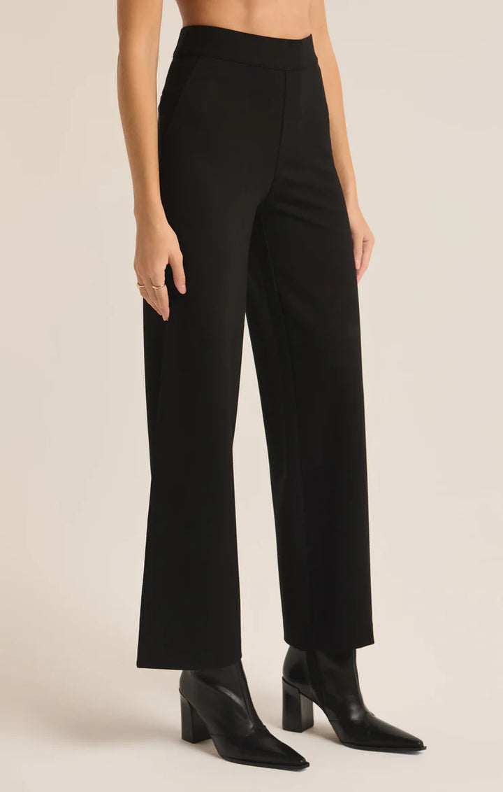 Z Supply Do It All Trouser Pant in Black