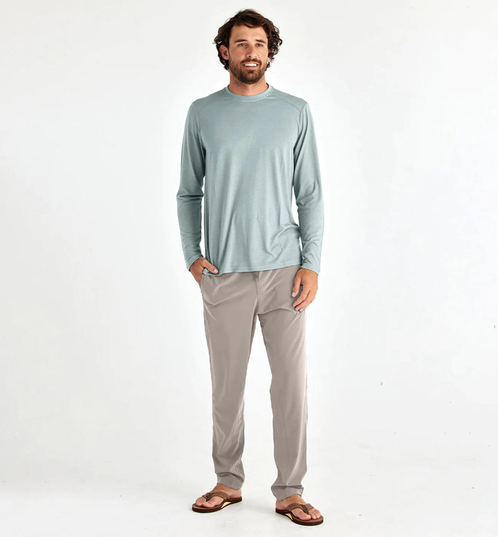 Free Fly Men's Breeze Pant in Cement