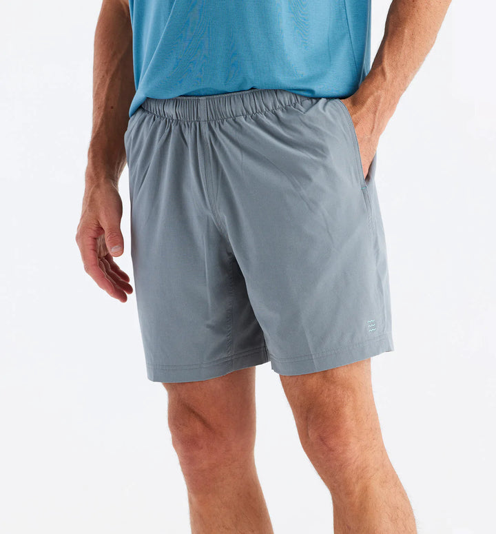 Free Fly Men's Breeze Short – 6" in Slate