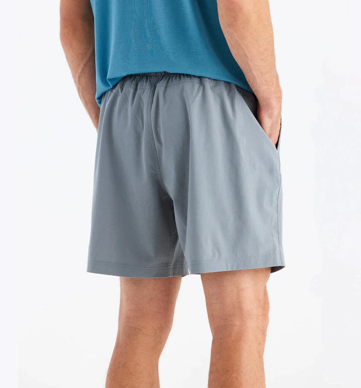 Free Fly Men's Breeze Short – 6" in Slate