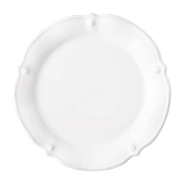 Juliska Berry & Thread Flared Dinner Plate in Whitewash