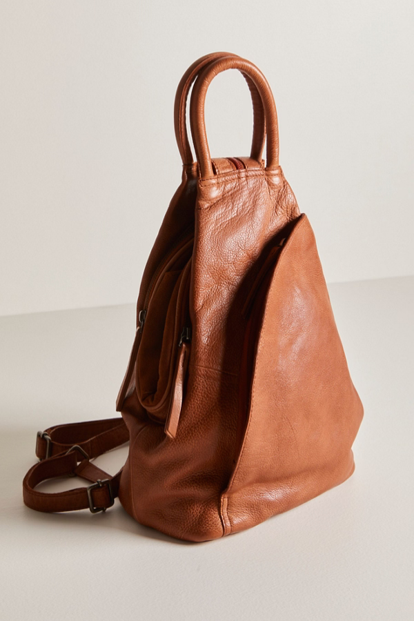 Free People WTF Soho Convertible Bag in Distressed Brown