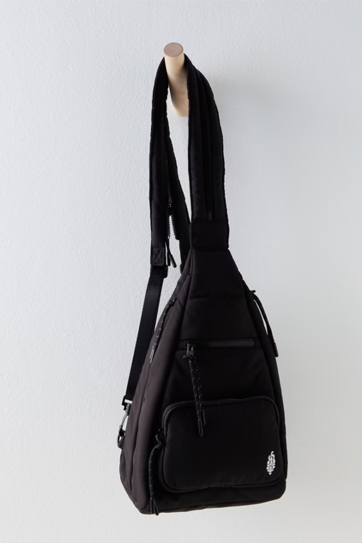 Free People Movement Cakewalk Sling Bag in Black