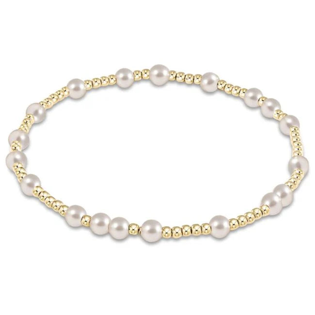 Enewton Extends- Hope Unwritten 4mm Bead Bracelet- Pearl