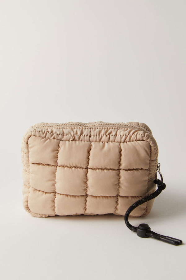 Free People Movement Quilted Mini Case in Off White