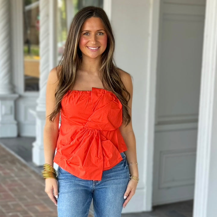 Sunshine Selection Strapless Top