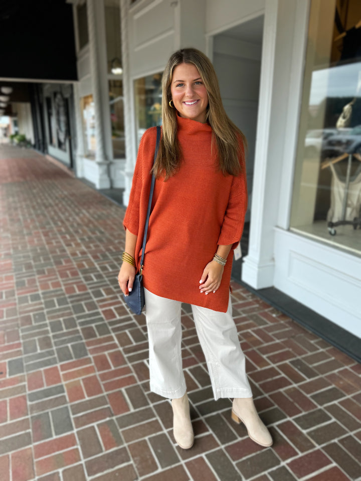 Kerisma Boho Tunic in Burnt Orange