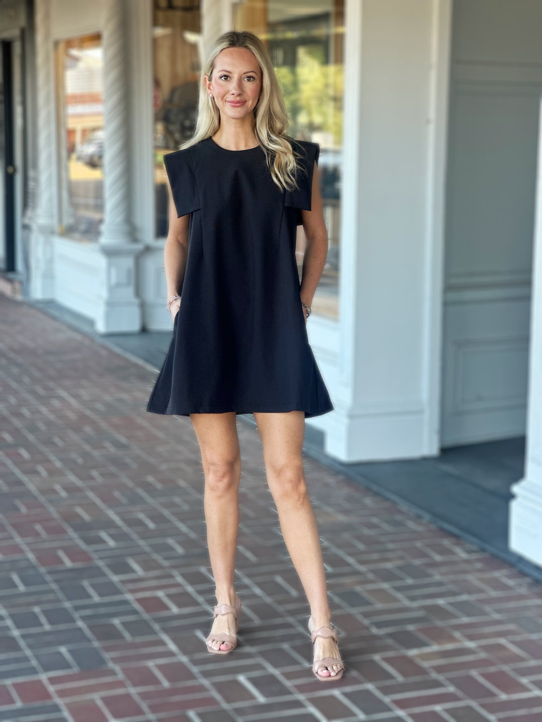 Time To Charm Dress in Black