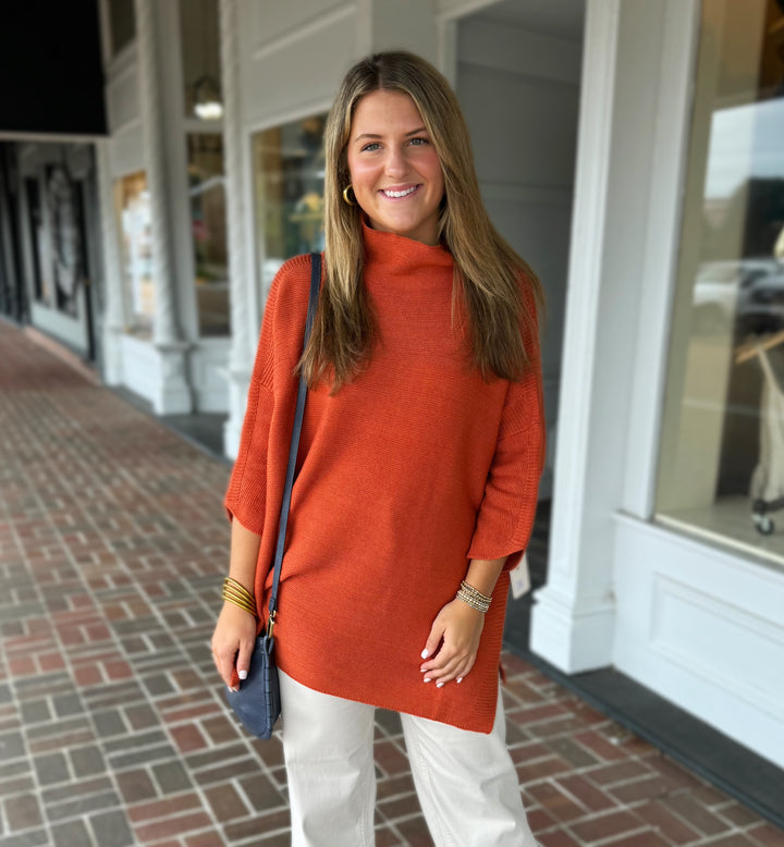 Kerisma Boho Tunic in Burnt Orange