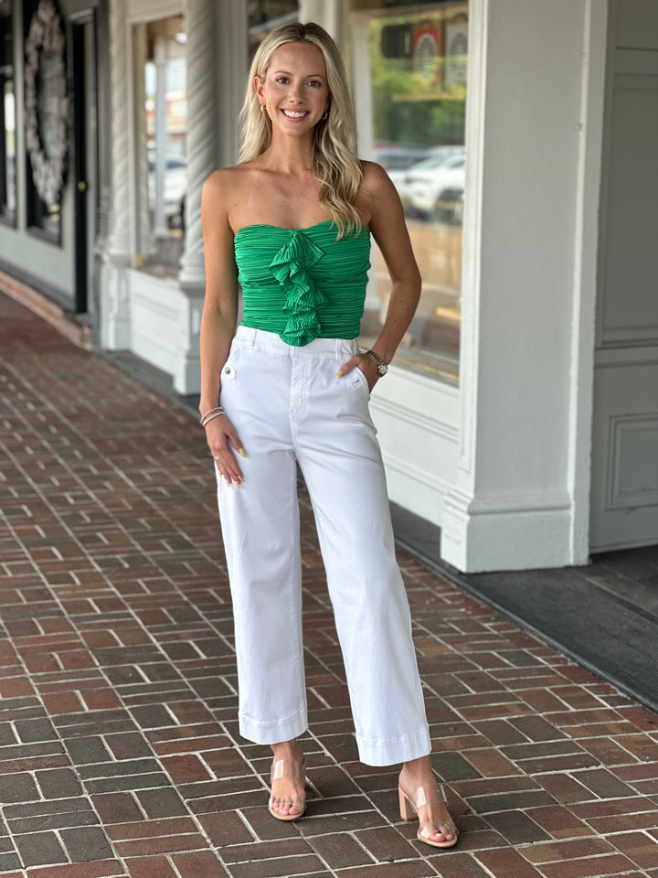 Weekend Escape Green Top