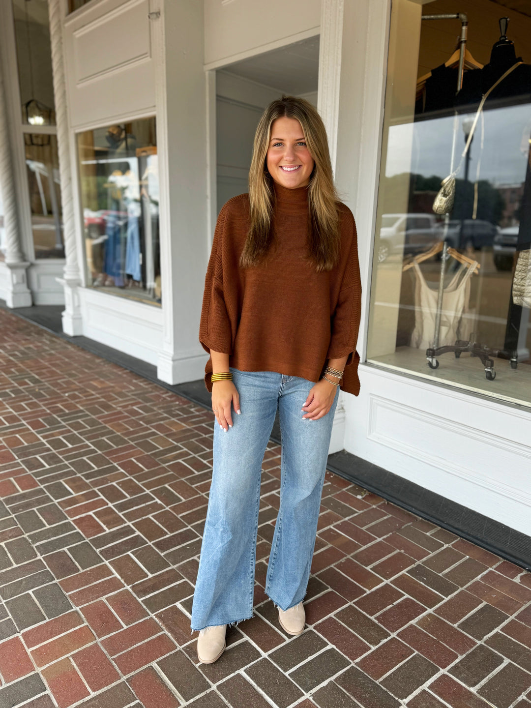 Kerisma Boho Sweater in Auburn