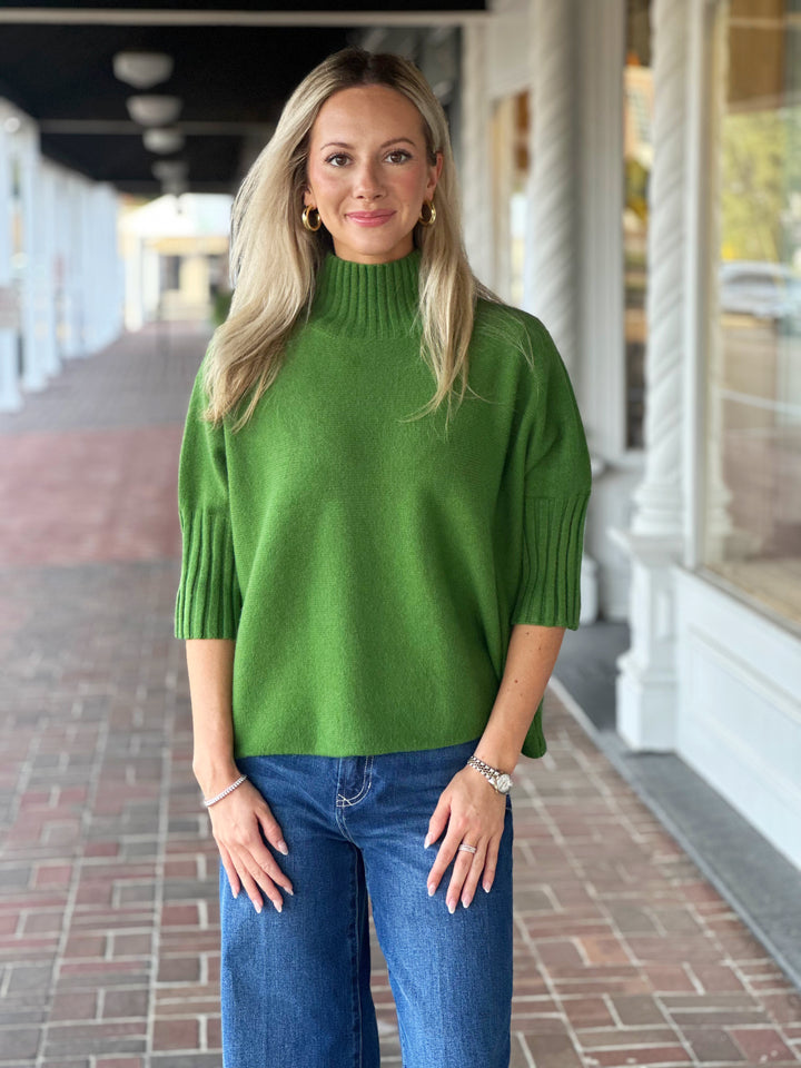 You Know The Way Sweater in Olive