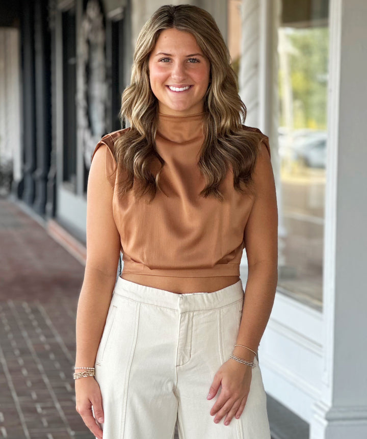 Simple Temptation Top in Camel