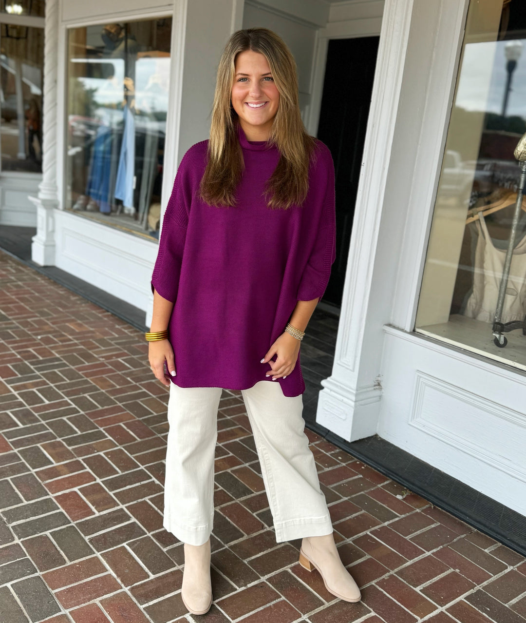 Kerisma Boho Tunic in Ultra Violet