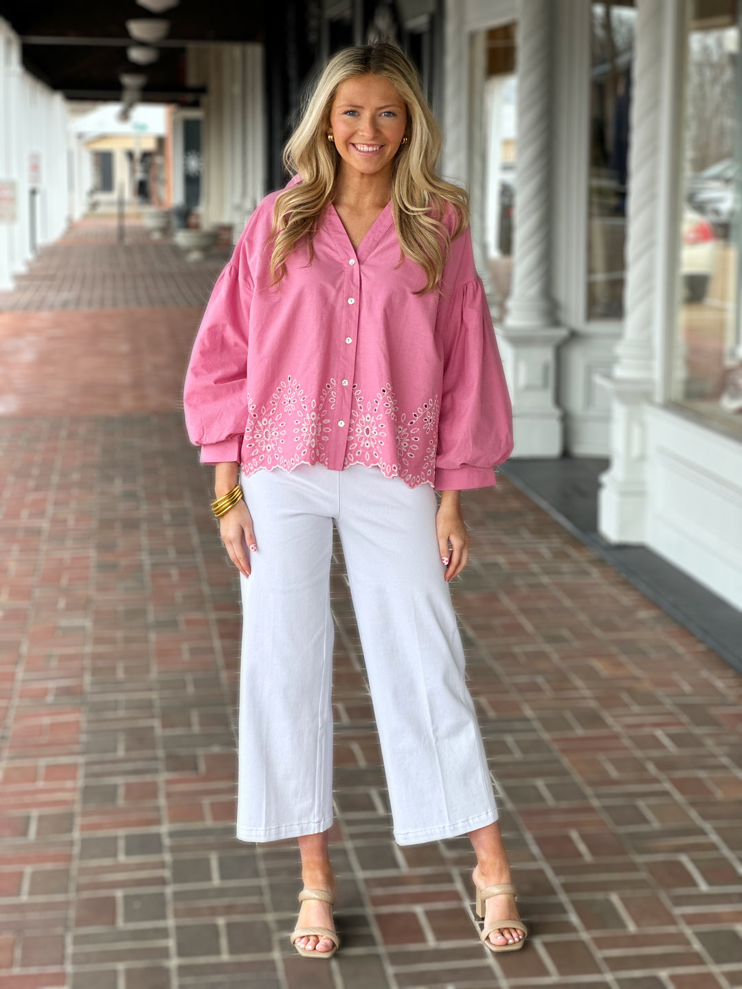 Go With Grace Pink Top