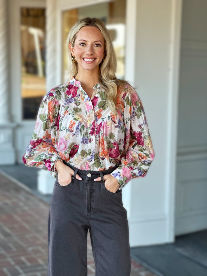 All Things Floral Top