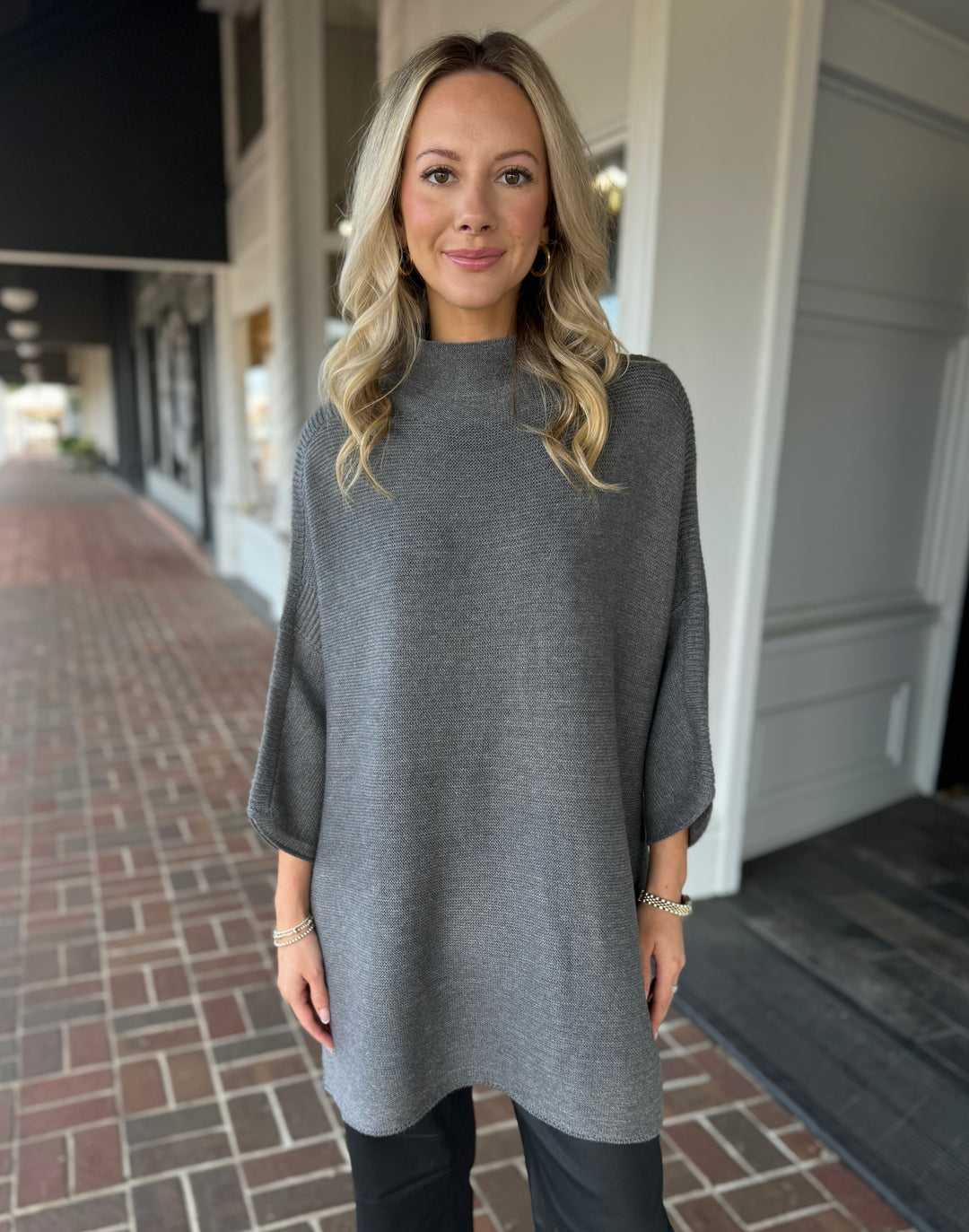 Kerisma Boho Tunic in Ash Grey