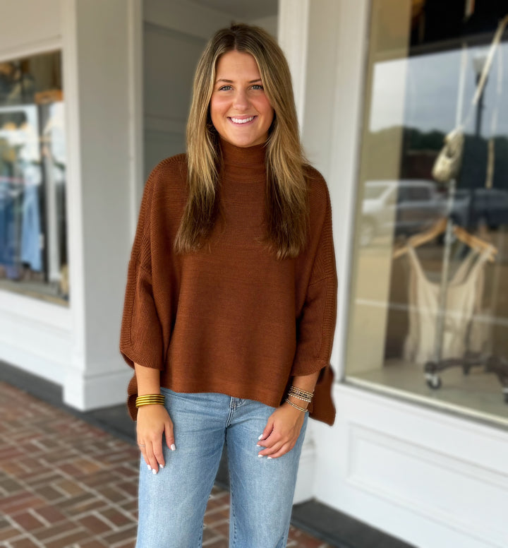 Kerisma Boho Sweater in Auburn