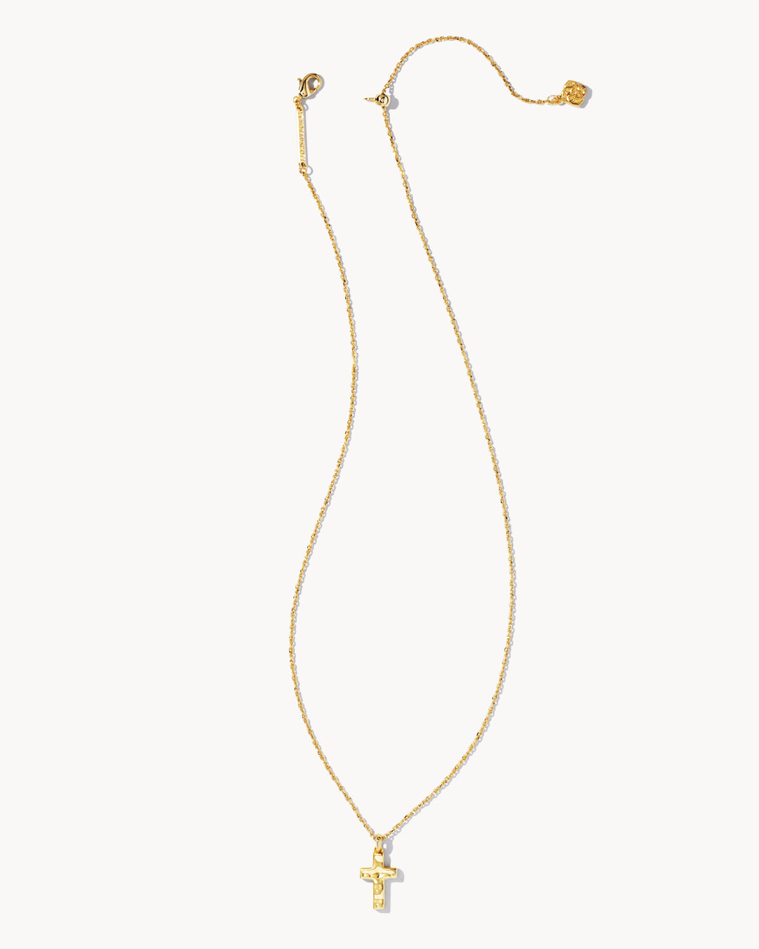 Kendra Scott Cross Pendant Necklace in Gold