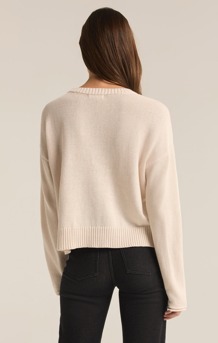 Z Supply Sienna Sweater in Winter White