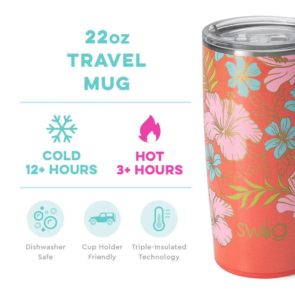 Aloha 22oz Travel Mug by Swig Life — Pecan Row