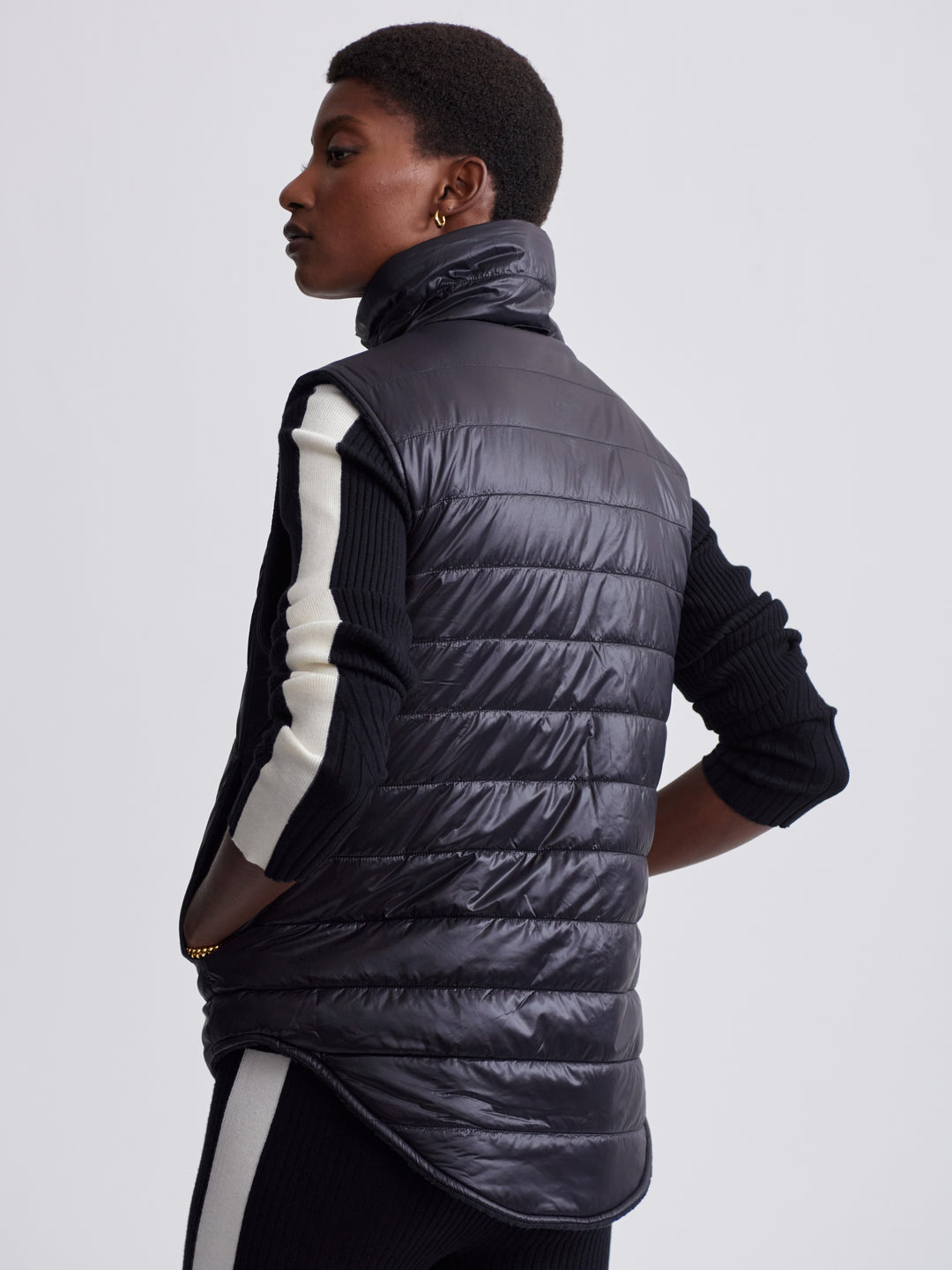 Varley Ellis 2.0 Reversible Gilet in Black