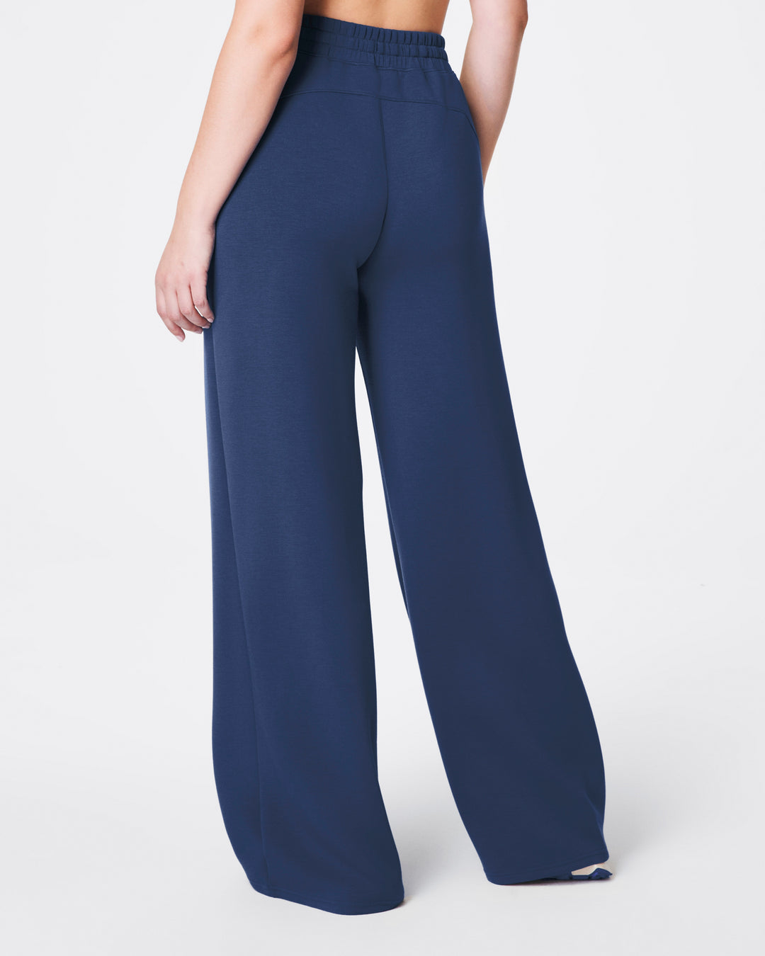 SPANX® AirEssentials Wide Leg Pant in Faded Indigo