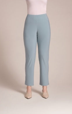 Sympli Narrow Pant Midi in Stone Blue